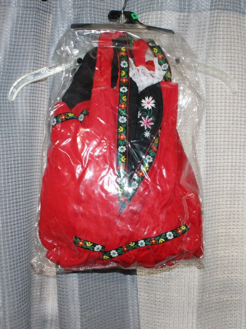 Women's Sexy Alpine Inspired Swiss Miss Costume with Accessories Size Medium 6-8 - Picture 6 of 9